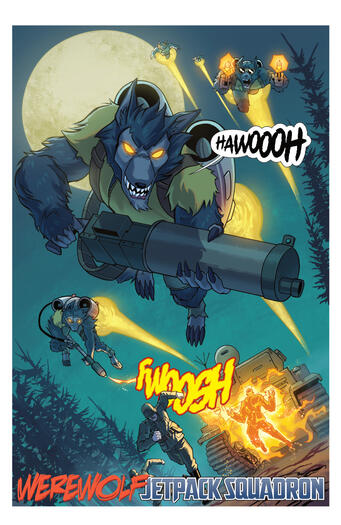 Werewolf Jetpack Squadron page