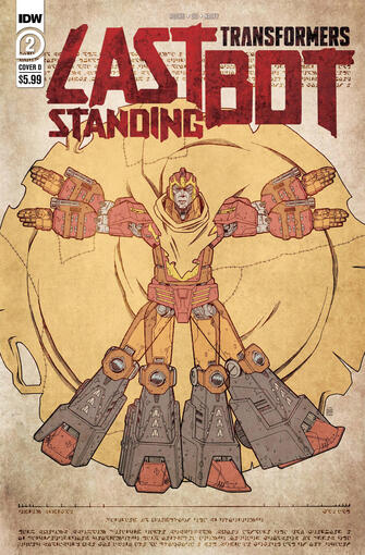 Transformers: Last Bot Standing Issue 2 Cover Art
